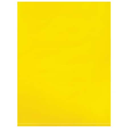 Bsc Preferred 9 x 12'' - 2 Mil Yellow Flat Poly Bags, 1000PK BUY04001347